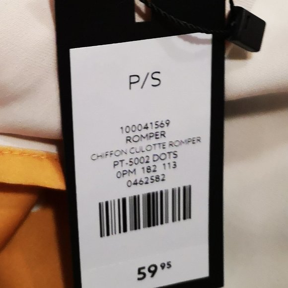 NEW | Dynamite Yellow Polka Dot Romper - Picture 10 of 10